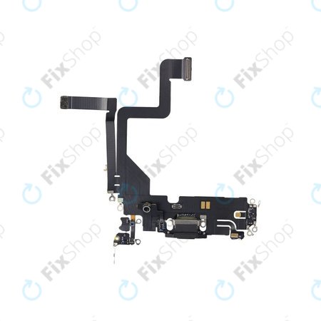 Επαφές Φόρτισης + Καλώδιο Flex για iPhone 14 Pro | Μαυρομπλέ | Space Black