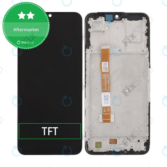 Συγκρότημα οθόνης για Vivo Y55, Starlight Black, Aftermarket
