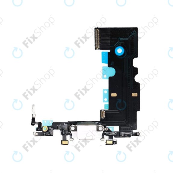 Επαφές Φόρτισης + Καλώδιο Flex για iPhone SE (2nd Gen 2020) | Λευκό | White