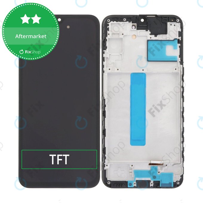 LCD Display Assembly για Samsung A25 | A256B | Brave Black | Aftermarket
