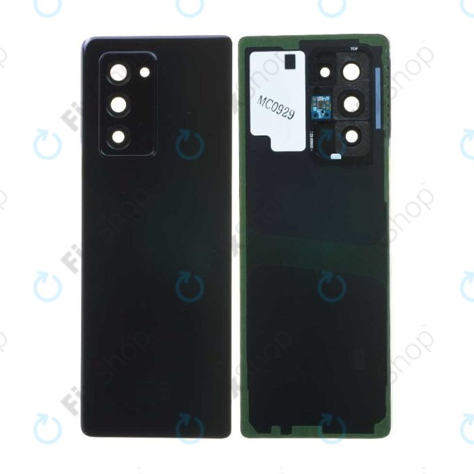 Καπάκι Μπαταρίας για Samsung Z Fold 2 | F916B | GH82-23688A | GH82-27284A | Mystic Black | Service Pack