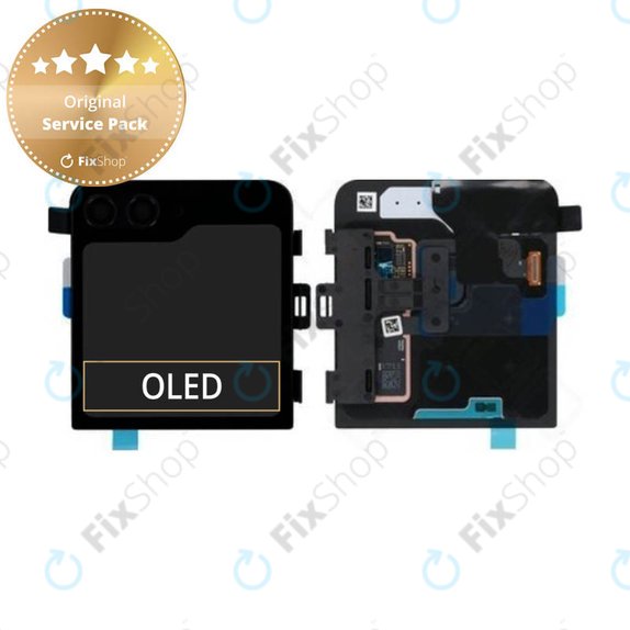 Συγκρότημα οθόνης για Samsung Z Flip 5, F731B, External, Service Pack