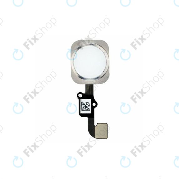 Κουμπί Αρχικής Οθόνης + Καλώδιο Flex για iPhone 6S | 6S Plus | Ασημί | Silver