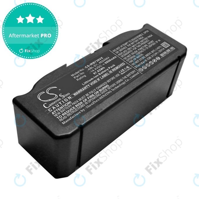 Μπαταρία για iRobot Roomba e-series, i-series, ABL-D1, 4624864, ABL-D2, 14.4V, 6800mAh, HQ