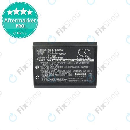 Battery για Canon EOS 1100D | 1200D | Kiss X50 | Rebel T3 | T5 | LP-E10 | Li-Ion | 1100mAh | HQ