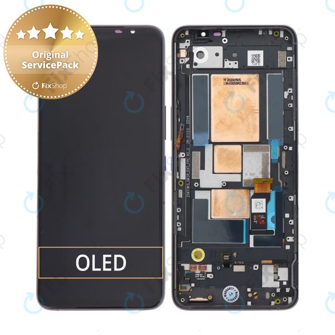 LCD Display Assembly για Asus ROG Phone 5 | ZS673KS | Storm White | Service Pack
