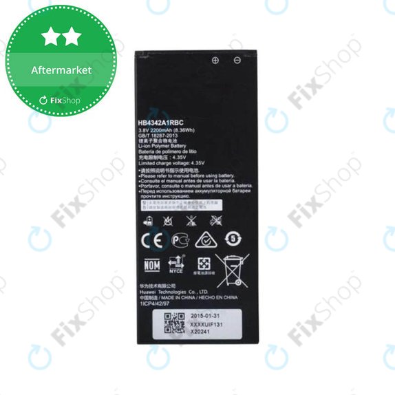 Μπαταρία για Huawei Y6, HB4342A1RBC, 2200mAh