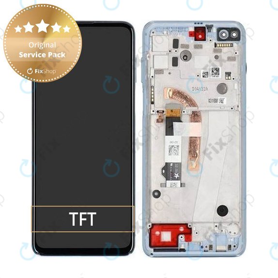 Συγκρότημα οθόνης για Motorola Moto G100, XT2125, Iridescent Sky, Service Pack