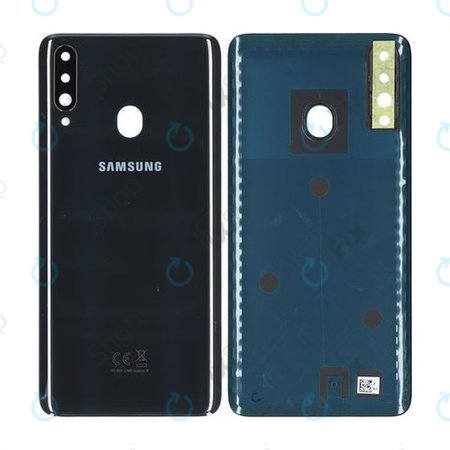Καπάκι Μπαταρίας για Samsung A20s | A207F | GH81-19446A | Μαύρο | Black | Service Pack