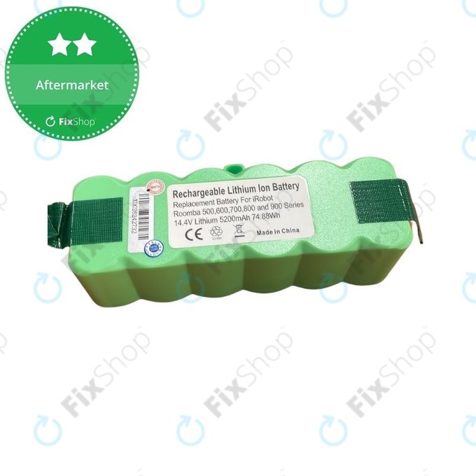 Μπαταρία για iRobot Roomba 600, 700, 800, 900-series, 2130LI, 4502233, 4374392, 14.4V, 5200mAh