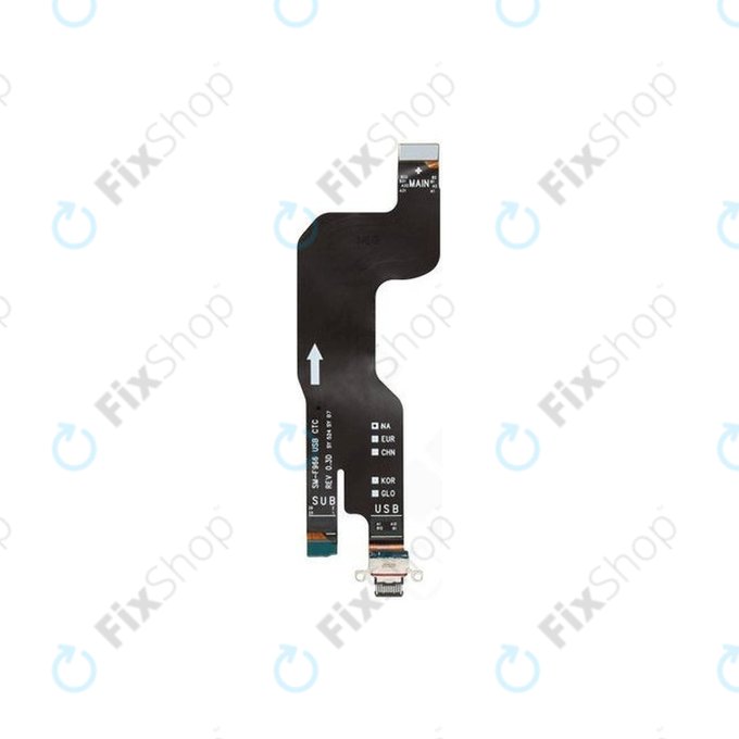 Επαφές Φόρτισης + Καλώδιο Flex για Samsung Z Fold 7 F966B, GH82-37542A, Genuine Service Pack