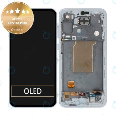 OLED/LCD Display Assembly για Samsung A55 | A556B | Awesome Iceblue | Service Pack
