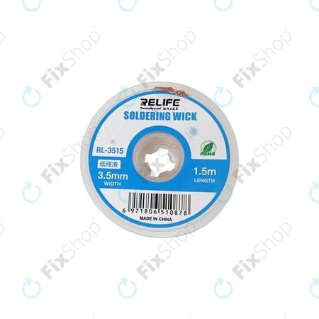 Ισχυρή Φιτίλι Αποκόλλησης (3.5mm) για Relife RL-3515