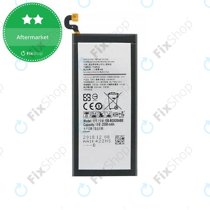 Battery για Samsung S6 G920F | EB-BG920ABE | 2550mAh