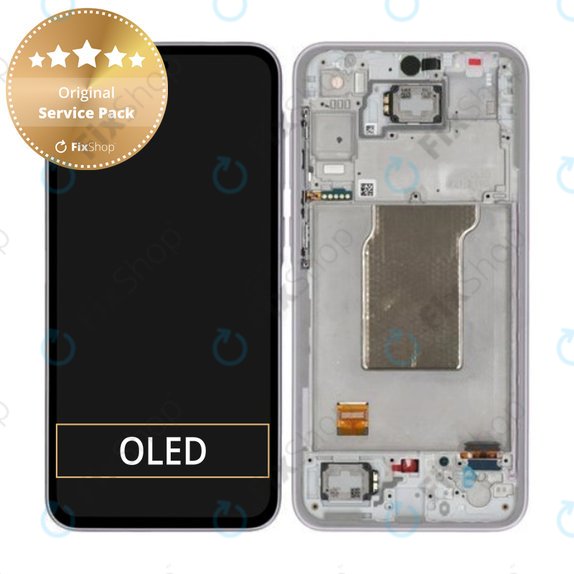 Συγκρότημα οθόνης για Samsung A35, A356B, Awesome Lilac, Service Pack