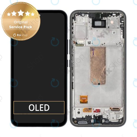 Συγκρότημα οθόνης για Samsung A54 5G, A546B, Black, Service Pack