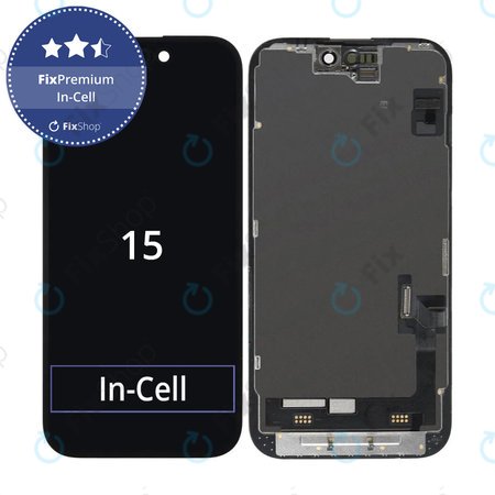 OLED/LCD Display Assembly για iPhone 15 | FixPremium In-Cell