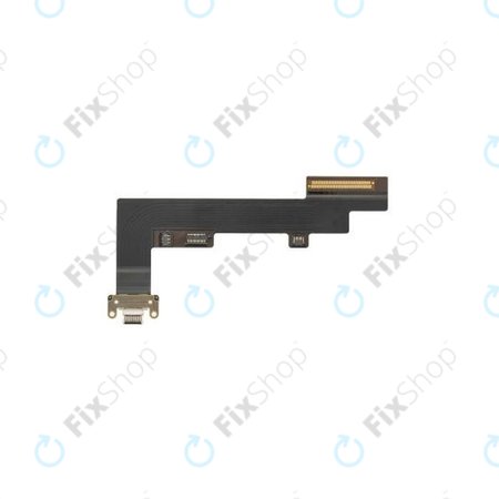 Επαφές Φόρτισης + Καλώδιο Flex για iPad Air (4th Gen 2020) | Μαύρο | Black