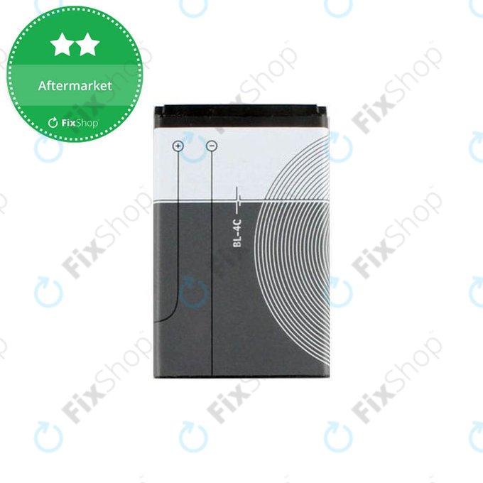 Μπαταρία για Nokia 107, 108, C2-05, X2, 1000, 2000, 3000, 5000, 6000, 7000-series, BL-4C, 890mAh