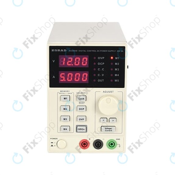 Ρυθμιζόμενο Τροφοδοτικό DC Korad KA3005D - 0-30V, 0-5A