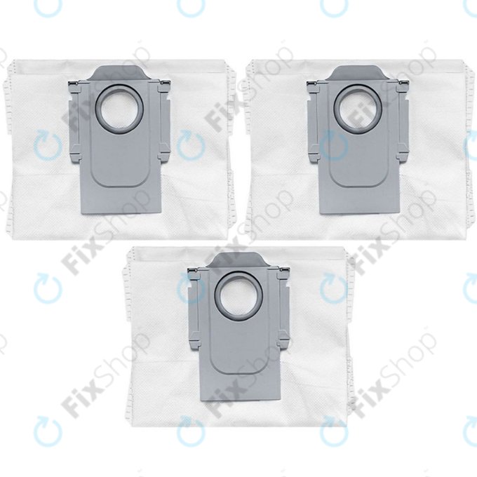 Σακούλα σκόνης, 3 τεμ. για Xiaomi Roborock S7-series, S8-series, Q5-series, Q7-series, Q8 Max+