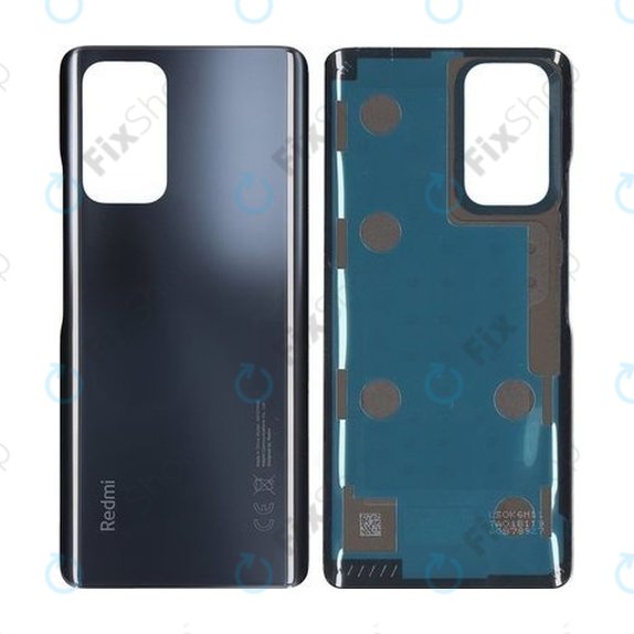 Καπάκι Μπαταρίας για Xiaomi Redmi Note 10 Pro, Onyx Gray