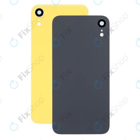 Πίσω Κάλυμμα Γυαλί με Φακό Κάμερας για iPhone XR | Κίτρινο | Yellow