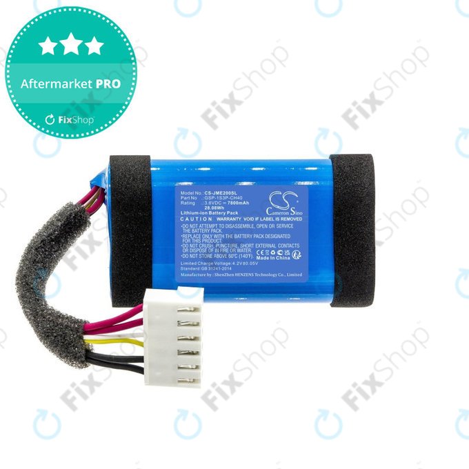 Μπαταρία για JBL Charge Essential 2, 7800mAh, Li-Ion, 3.6V, GSP-1S3P-CH40, HQ