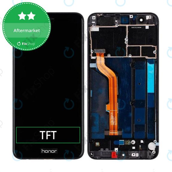 Συγκρότημα οθόνης για Huawei Honor 8, Midnight Black, Aftermarket