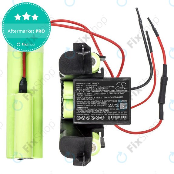 Μπαταρία για Electrolux ErgoRapido ZB3004, ZB3005, ZB3006, AEG AG3004, AG3005, AG3006, 1500mAh, Ni-MH, 14.4V, 2199035029, HQ