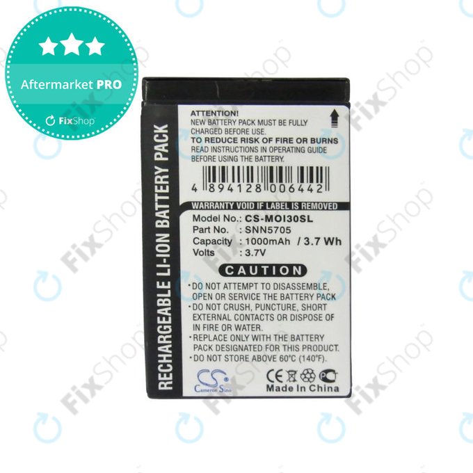Μπαταρία για Motorola i930, i920, i95, 1000mAh, Li-Ion, 3.7V, SNN5705, HQ