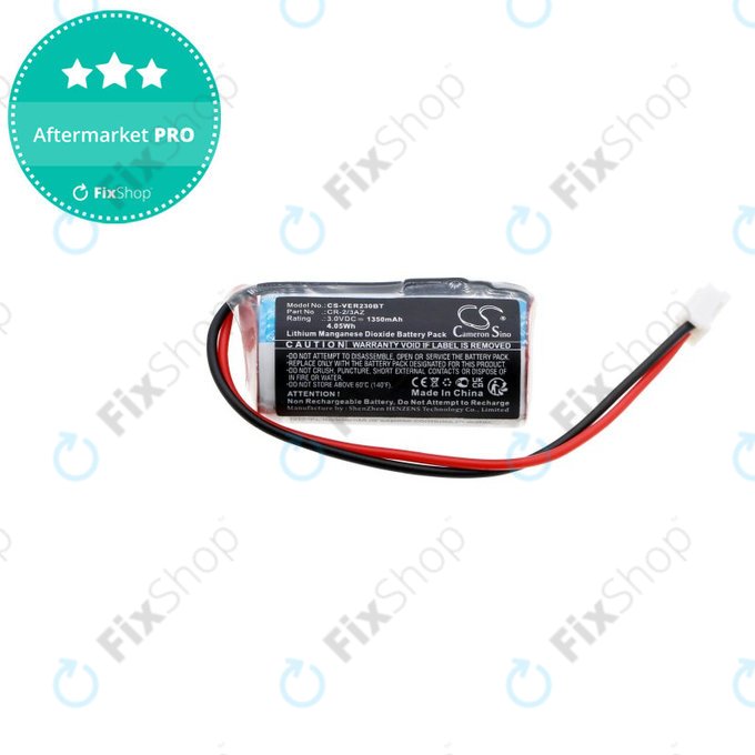 Μπαταρία για Verisure, 1350mAh, Li-MnO2, 3V, CR-2/3AZ, HQ