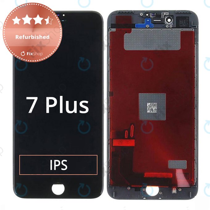 LCD Display Assembly για iPhone 7 Plus | Μαύρο, Black | Refurbished