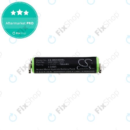 Μπαταρία για Wella Bella, Chromini, Super, Contura HS61, 700mAh, Ni-MH, 1.2V, WM1590-7290, HQ