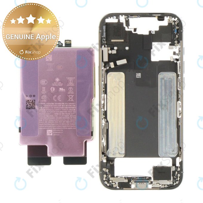 Μεσαίο πλαίσιο με μπαταρία για iPhone 17 Air | Light Blue | ZD076-00719 | Genuine Apple