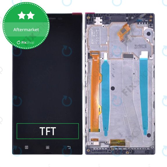 Συγκρότημα οθόνης για Lenovo P70, Μαύρο, Black, Aftermarket