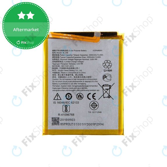 Μπαταρία για Lenovo S5 Pro, BL298, 3500mAh