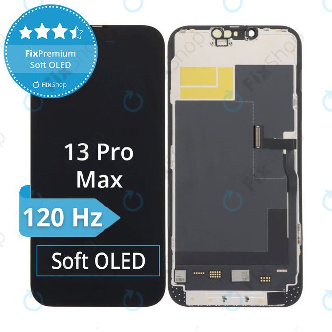 Οθόνη Soft OLED για iPhone 13 Pro Max - Τζάμι αφής + Πλαίσιο, DIAGNOSTIC
