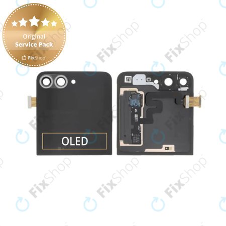 OLED/LCD Display Assembly για Samsung Z Flip 6 | F741B | External | Crafted Black | Service Pack
