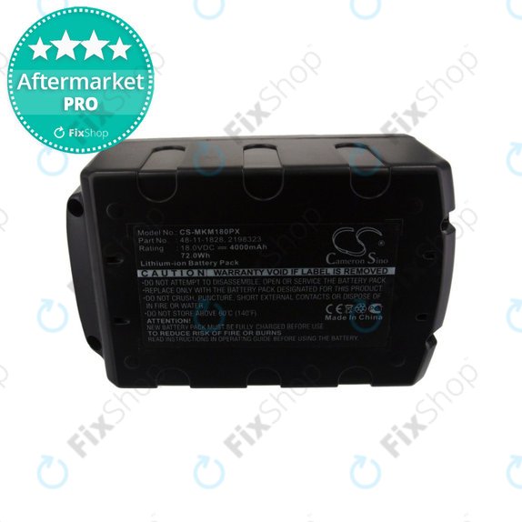 Battery για Milwaukee 2600-series | 2700-series | AG-125 | C18 | HD18 | M12 | M18 | YTB313 | 18V | 4000mAh | HQ