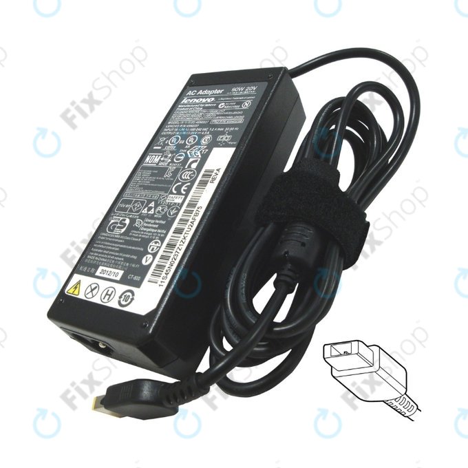 Αντάπτορας φόρτισης για Lenovo, 77011100, 90W, 20V, Genuine Service Pack