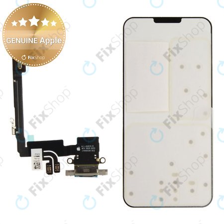 Επαφές Φόρτισης + Καλώδιο Flex για iPhone 16 Pro | Natural Titanium | 923-11091 | Genuine Apple