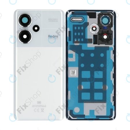 Καπάκι Μπαταρίας για Xiaomi Redmi Note 13 Pro+ 23090RA98C | 560033N16U00 | Moonlight White | Service Pack