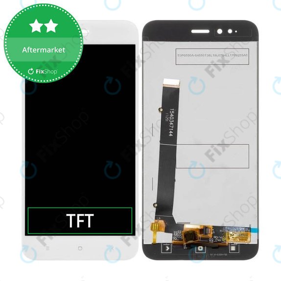 Οθόνη με οθόνη αφής για Xiaomi Mi A1, Mi 5X, Λευκό, White, Aftermarket