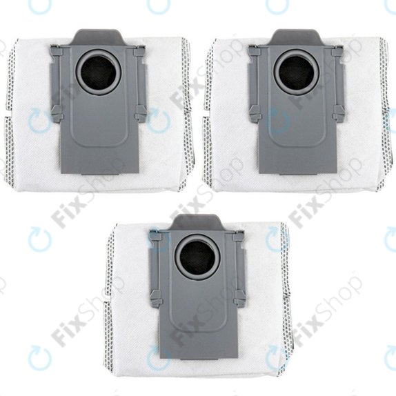 Σακούλα σκόνης, 3 τεμ., Ενεργός άνθρακας για Xiaomi Roborock Q-series