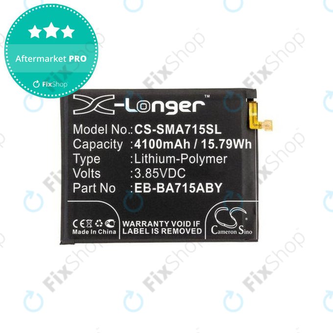 Μπαταρία για Samsung A71 A715F, EB-BA715ABY, 4100mAh, HQ