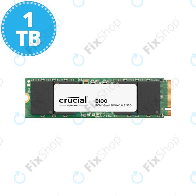 SSD M.2 2280 PCIe 1TB για Crucial E100 | 8QCT1000E100SSD8 | Genuine Service Pack