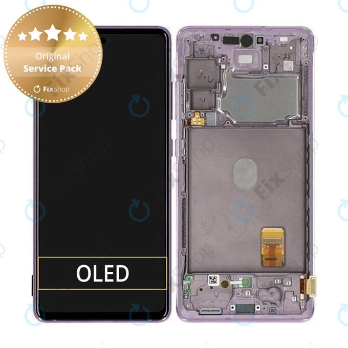 LCD Display Assembly για Samsung S20 FE 5G | G781B | GH82-24214C | GH82-24215C | GH82-29056C | Cloud Lavender | Service Pack