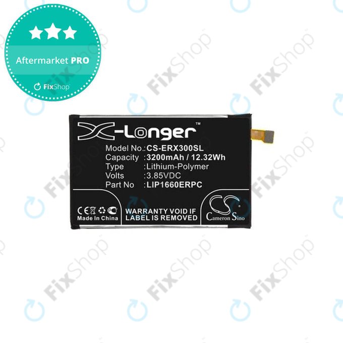 Μπαταρία για Sony Xperia XZ3, LIP1660ERPC, 3200mAh, HQ