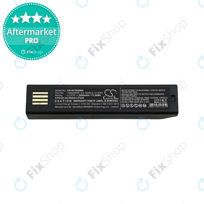 Battery για Honeywell 1202g, 1452G, 1472G, 1902GHD/GSR, 1911i, 1981i, 3820/i, 4620, 4820/i, 5620, 6320, 8675i, Xenon 3820/i, 4820/i, 5620, 6320 | 100000495 | S-L-0526-E | 013283 | 3400mAh | HQ
